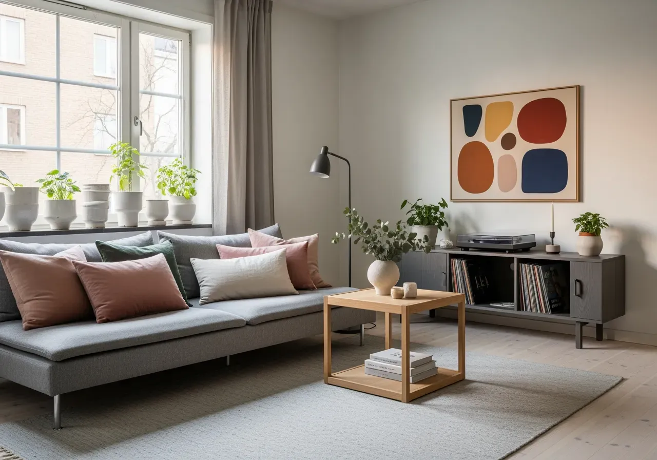 Designljus i marmor, keramik och glas