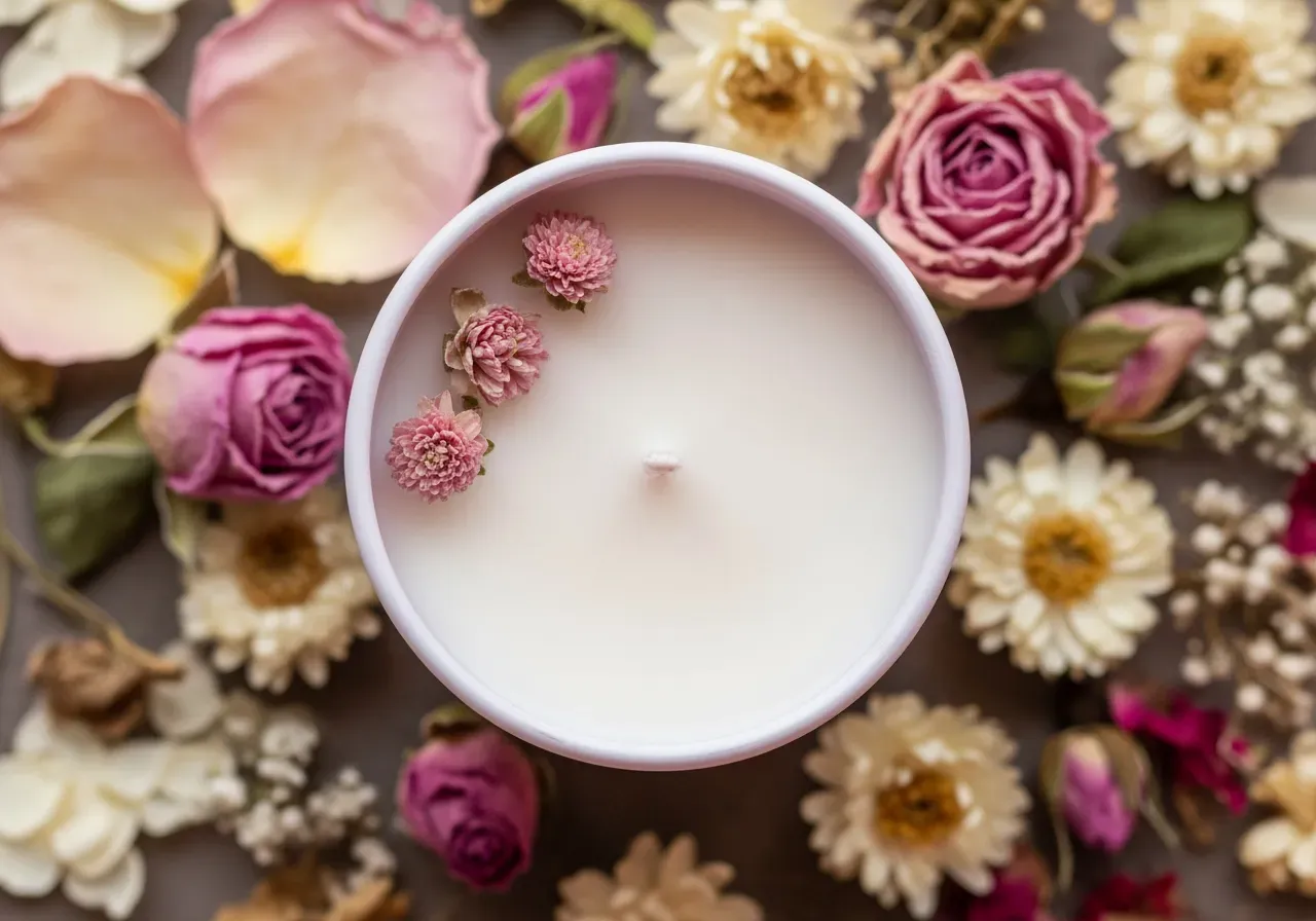 Blommig guide för Lily Rose doftljus