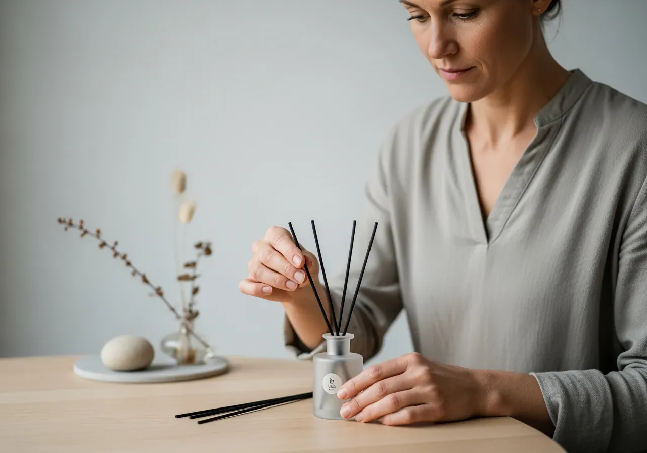 Doftpinnar för lugn fokus och energi