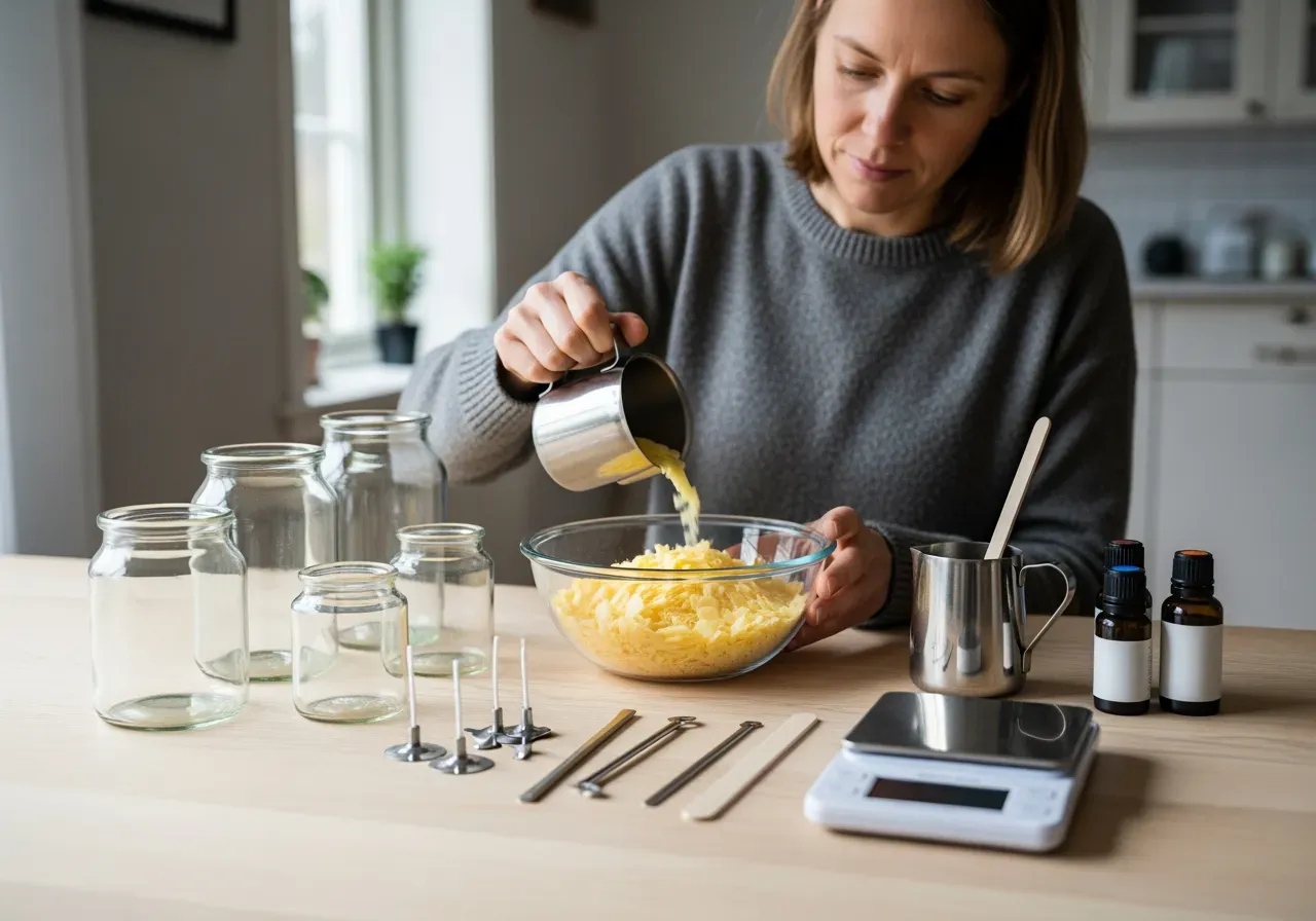 Startkit för doftljus i hemmet