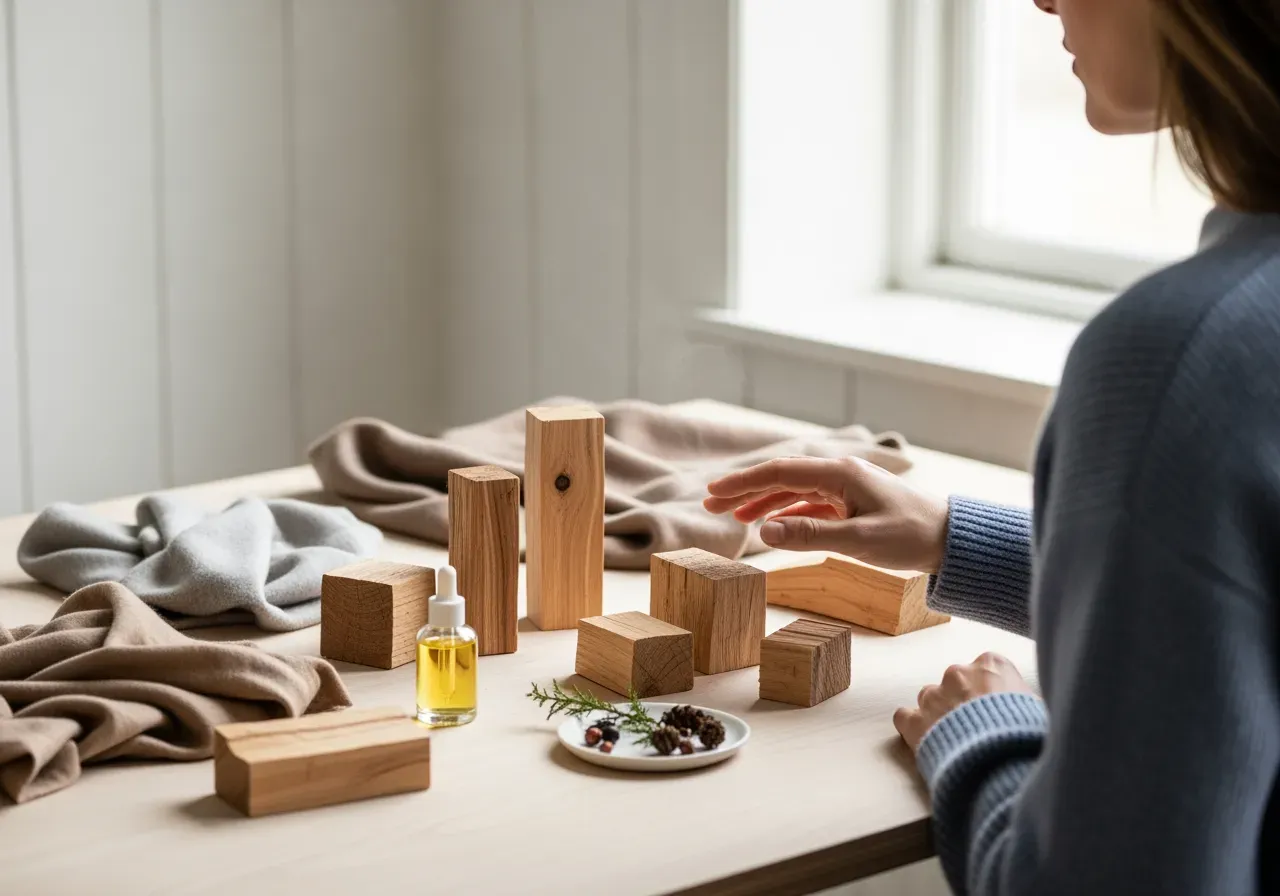 Doftguide för ceder och kashmir